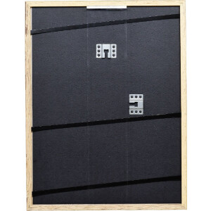 Clayre & Eef Effect houten fotolijst wit 29,7x42 cm museumglas