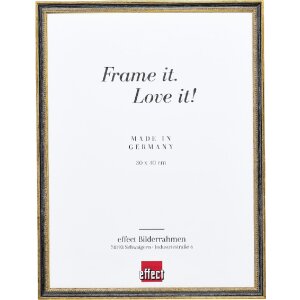 Effect houten fotolijst Profil 66 zwart 30x45 cm met...