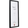 Effect Houten Fotolijst Profil 69 zwart 25x30 cm Museumsglas