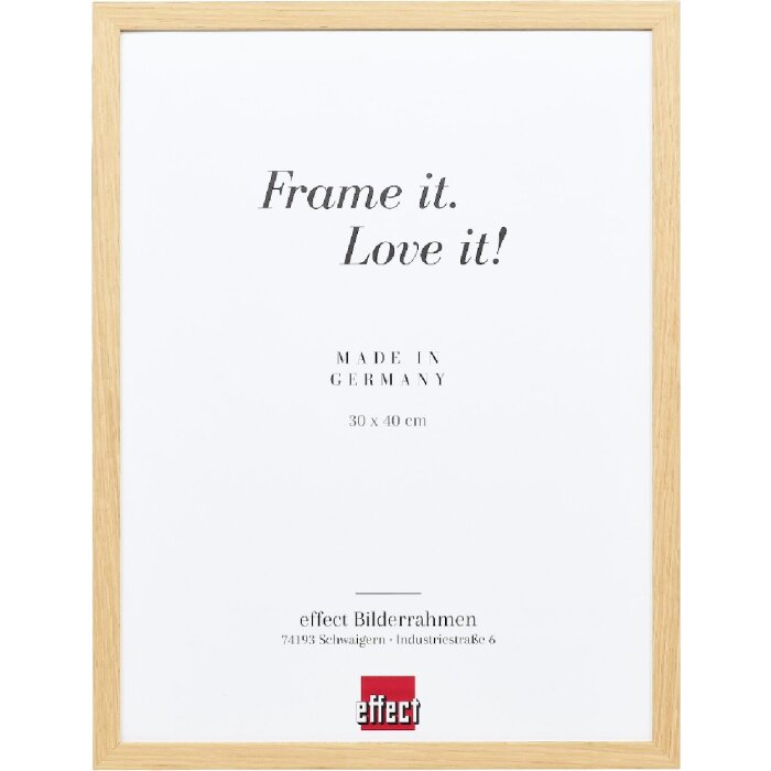 Effect Houten Foto-Frame Profil 70 Eikenhout 9x13 cm met Museumsglas