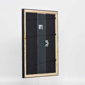 Effect houten fotolijst Profiel 85 Zwart 18x27 cm Museumglas