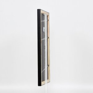 Effect houten fotolijst Profiel 85 Zwart 18x27 cm Museumglas