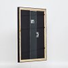 Effect houten fotolijst profiel 85 zwart 30x45 cm museumglas