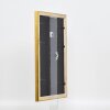 Effect houten fotolijst profiel 85 goud 50x100 cm museum glas