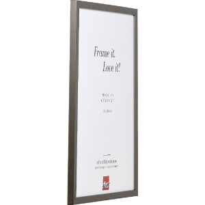Effect Houten Fotolijst Profiel Top S Platin 25x50 cm Museumsglas