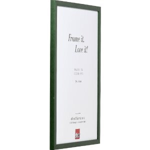 Clayre & Eef Profil Top S tannengroen 25x70 cm museumsglas houten fotolijst