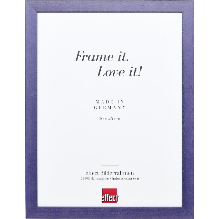 Effect Houten Lijst Profil Top Pro Flieder 13x18 cm Museumsglas