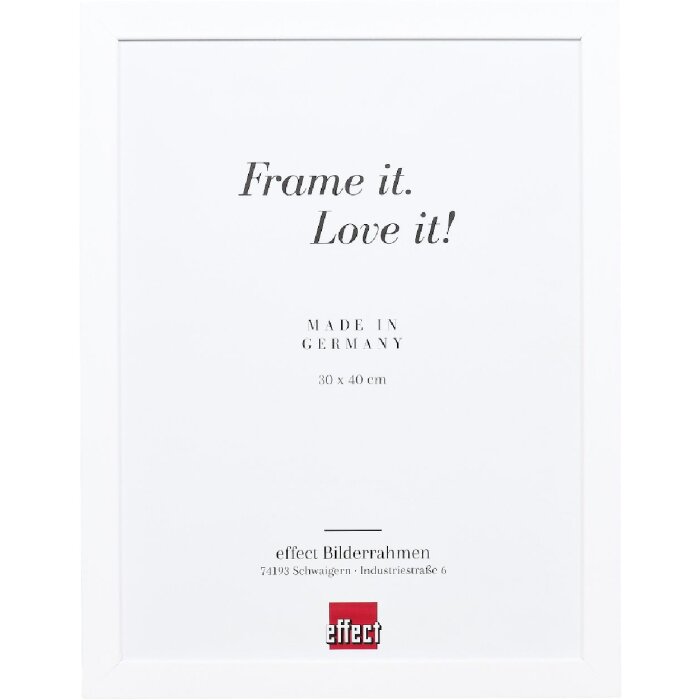 Effect Houten Lijst Profil Top Pro Wit 23x70 cm Museumglas