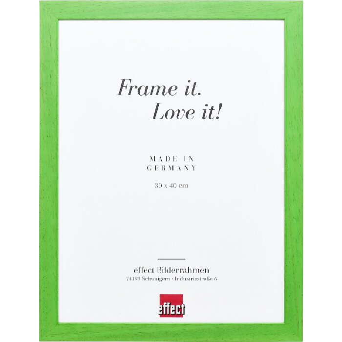 Effect Houten Fotolijst Profil Top Pro meeresgroen 25x80 cm Museumsglas