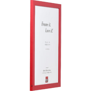 Effect Houten Fotolijst Profil Top Pro Rood 50x65 cm Museumsglas