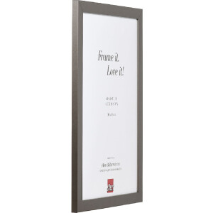 Effect Houten Fotolijst Profil Top Pro Platin 50x65 cm Museumsglas