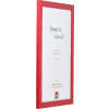 Effect Houten Fotolijst Profil Top Pro rood 14,8x21 cm Museumsglas