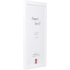 Effect Houten Fotolijst Profil Top Pro wit 10,5x14,8 cm Museumsglas
