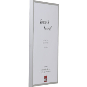 Effect B1 Brandbeschermingslijst aluminium Serie 2 zilver 20x28 cm museumglas