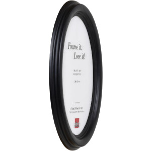 Effect Oval Fotolijst 10x15 cm zwart