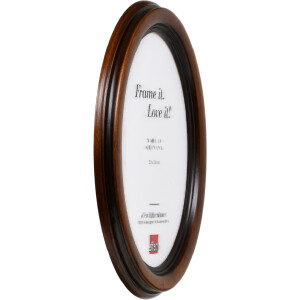 Effect Ovale Fotolijst 24x30 cm Nußbruin Hout