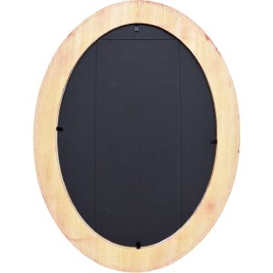 Effect ovale houten fotolijst 30x40 cm mahonie