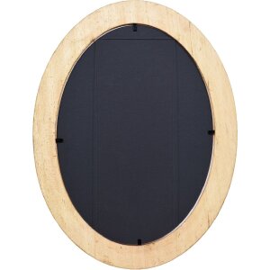 Effect fotolijst ovale houten lijst goud 50x60 cm