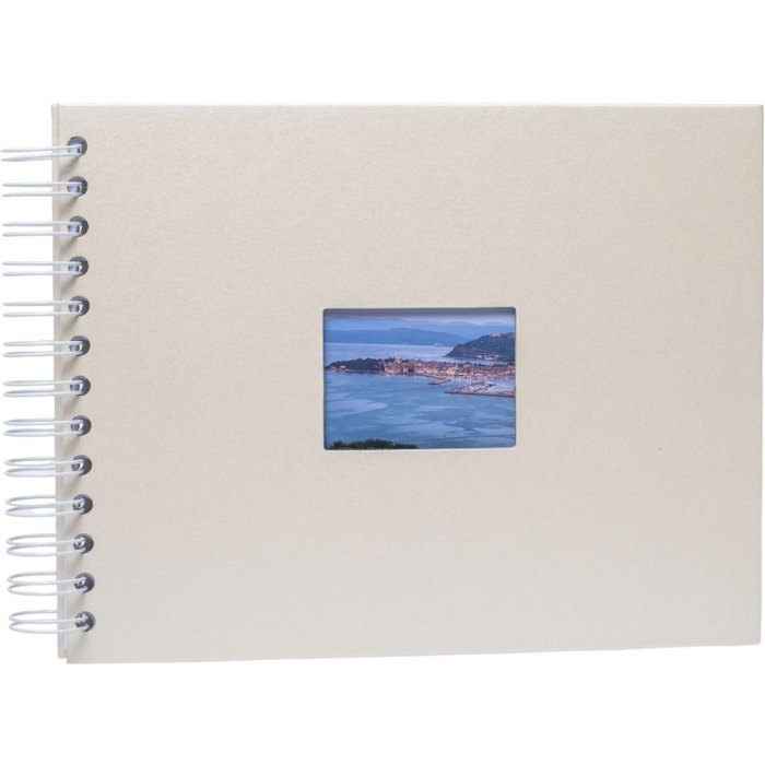 HNFD spiraalalbum BULDANA zeem 23x17 cm 40 witte paginas