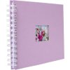 HNFD Spiraalalbum BULDANA orchidee 23x17 cm 40 witte paginas