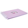 HNFD Spiraalalbum BULDANA orchidee 23x17 cm 40 witte paginas