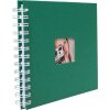 HNFD Spiraalalbum BULDANA spar groen 23x17 cm 40 witte paginas