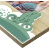 ZEP Houten Portretlijst Sheila 10x15 cm Groen Fiets Fotolijstje