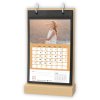 ZEP Houten fotokalender Leinster 12 fotos 10x15 cm staand formaat