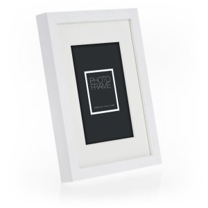 ZEP Houten lijst Malmo wit 20x30 cm met Passepartout 15x20 cm