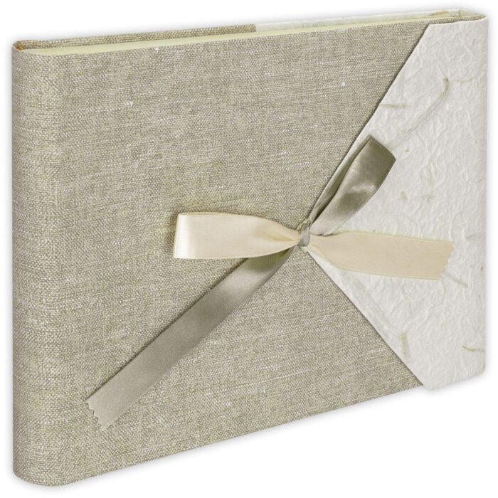 ZEP Fotoalbum Busta beige 30x24 cm 60 witte paginas