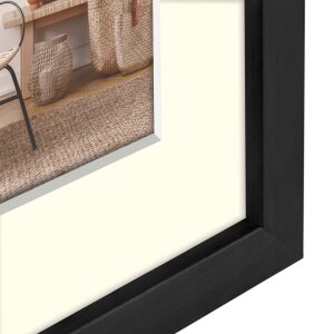 ZEP Houten lijst Malmo 13x18 cm tot 50x70 cm met Passepartout