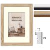 ZEP Houten lijst Malmo 13x18 cm tot 50x70 cm met Passepartout