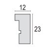 ZEP Houten lijst Malmo 13x18 cm tot 50x70 cm met Passepartout