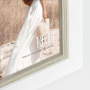 ZEP Houten lijst Sion wit 10x15 cm tot 30x45 cm