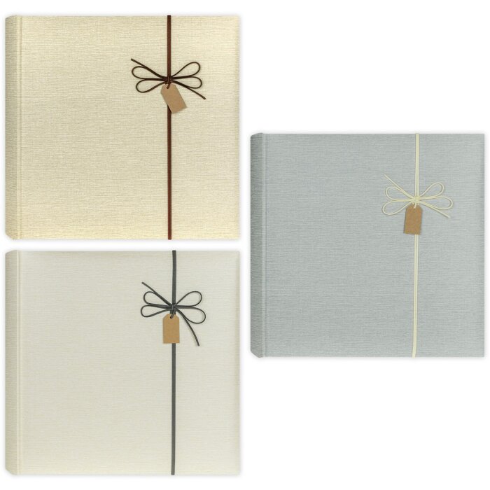 ZEP Fotoalbum Lipsia 24x24 cm 40 witte paginas en 32x32 cm 100 witte paginas