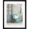 Walther Houten lijst Stockholm zwart 40x50 cm met passepartout acrylglas