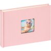 Walther Klein Fotoalbum FUN roze 22x16 cm 40 witte paginas