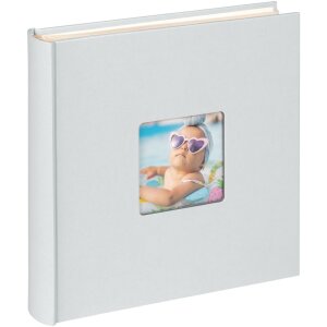 Walther Jumbo Fotoalbum Fun lichtblauw 30x30 cm 100 witte...