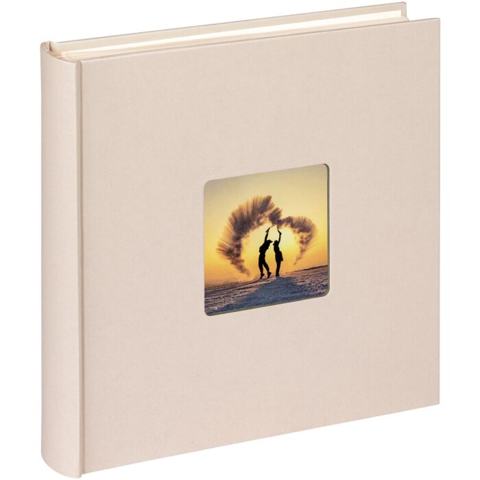 Walther Jumbo Fotoalbum Fun chamois 30x30 cm 100 witte paginas