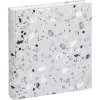 Walther Fotoalbum Terrazzo Stone Grijs 30x30 cm 60 witte paginas