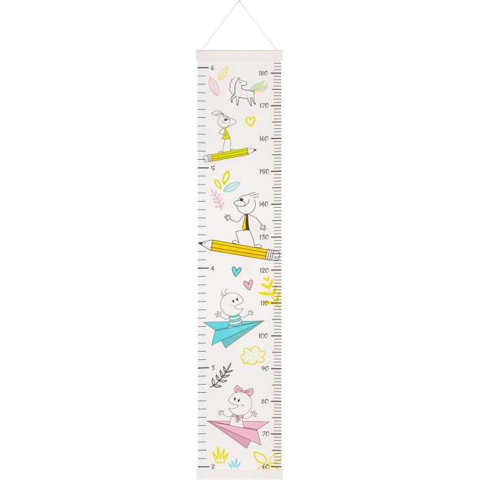 Walther Meetlat Growing Explorer wit lengte 131 cm
