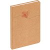 Walther Notitieboek Hart bruin 21x15 cm 80 vel gestippeld