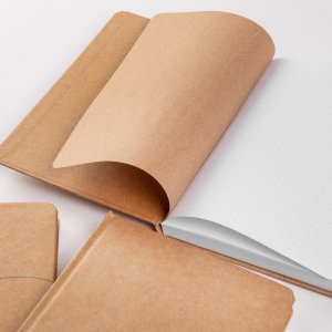 Walther Notitieboek Liefde bruin 15x21 cm 80 vel gestippeld