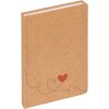 Walther Notitieboek Liefde bruin 15x21 cm 80 vel gestippeld