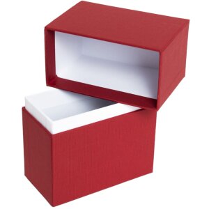 HNFD Fotodoos Parda 300 fotos 10x15 cm rosso kraag staand hoog