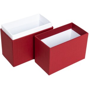 HNFD Fotodoos Parda 300 fotos 10x15 cm rosso kraag staand hoog