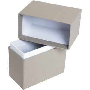 HNFD fotodoos Parda taupe 11x5,5x16 cm voor 200-300 fotos 10x15 cm