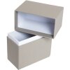 HNFD fotodoos Parda taupe 11x5,5x16 cm voor 200-300 fotos 10x15 cm