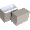 HNFD fotodoos Parda taupe 11x5,5x16 cm voor 200-300 fotos 10x15 cm
