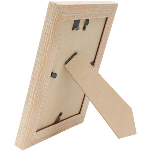 Deknudt Houten lijst S68VG1 wit-natuur 20x30 cm